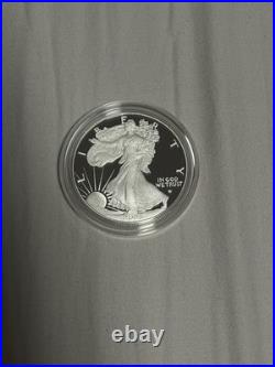 2026 P Congratulations Set American Eagle Silver Proof Box & Coa 26rf