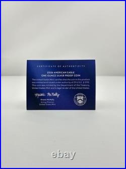 2026 P Congratulations Set American Eagle Silver Proof Box & Coa 26rf