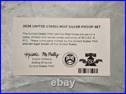 2026 S Semiquincentennial Silver Proof Set 1776-2026 US Mint Box COA Complete