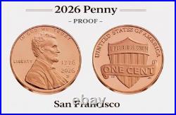 2026-S United States Silver Proof 10 Coin Set with Box and COA IN HAND