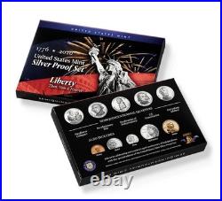 2026-S United States Silver Proof 10 Coin Set with Box and COA (PRE-SALE)