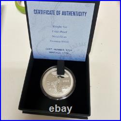 2026 Sail4th 250 1 oz Silver Proof Round (withBox & COA)