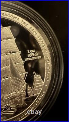 2026 Sail4th 250 1 oz Silver Proof Round (withBox & COA)