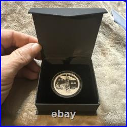 2026 Sail4th 250 1 oz Silver Proof Round (withBox & COA)