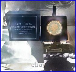 2026 Semiquincentennial Liberty Dollar 1oz. 999 Silver Proof 553/600 von Nothaus