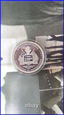 2026 Semiquincentennial Liberty Dollar 1oz. 999 Silver Proof 553/600 von Nothaus