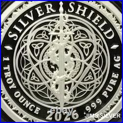 2026 Silver Shield STACK OR STARVE V3 1 oz Silver PROOF with BOX & VERY LOW COA