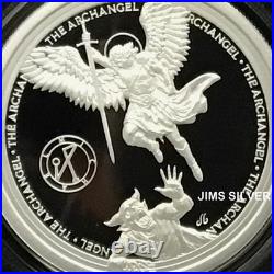 2026 Silver Shield THE ARCHANGEL 1 oz Silver PROOF with BOX & LOW COA