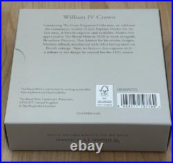 2026 UK Great Engravers William IV Merlen Crown 2 oz Silver Proof BOX COA New