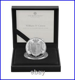 2026 UK Great Engravers William IV Merlen Crown 2 oz Silver Proof BOX COA New