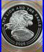 2026 UK Lion and Eagle 1 oz Silver Proof BOX COA BETH ZAIKEN Mintage 1500