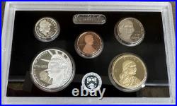 2026 United States Mint Silver Proof Set (5 Coins One Lens) NO QUARTERS COA &BOX