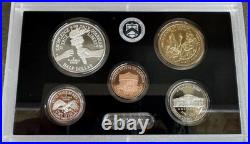 2026 United States Mint Silver Proof Set (5 Coins One Lens) NO QUARTERS COA &BOX