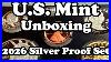 2026 United States Silver Proof Set U S Mint Unboxing