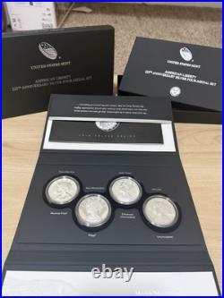 225th ANNIVERSARY Silver American Liberty Medal Proof (withBox /Booklet)