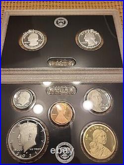 2 SETS 2021 S United States Mint Silver Proof Sets Original Box & COA