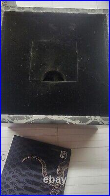 3 D SNAKE 3 Oz SILVER PROOF LIKE Samoa 2025 BLACK FINISH PHENOMENAL BOX & COA