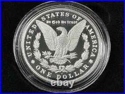 4 Coin Set 2023 Morgan & Peace Silver Dollars Unc & Proof OGP BOX COA. 9999