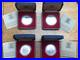4x 1977 Silver Jubilee Crown. 925 Silver Proof Coins-Different Royal Mint Issues