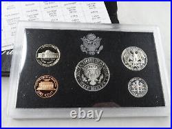(5) 1992-S US Mint Silver Proof Sets Original Shipping Box Fresh Sets