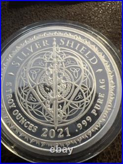 5 Oz Silver Proof 2021 Nataraja Dollar Round with COA And Display Box 175/666 5 Oz Silver Proof 2021 Nataraja Dollar Round with COA And Display Box 175/666