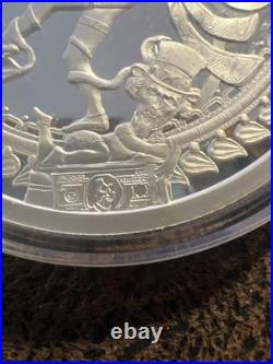 5 Oz Silver Proof 2021 Nataraja Dollar Round with COA And Display Box 175/666 5 Oz Silver Proof 2021 Nataraja Dollar Round with COA And Display Box 175/666