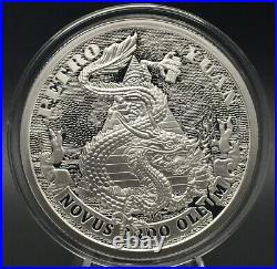 5 oz silver proof Petro Yuan 2021.999 Pure Fine COA Box Silver Shield Dragons 5 oz silver proof Petro Yuan 2021.999 Pure Fine COA Box Silver Shield Dragons