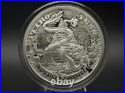 5 oz silver proof Petro Yuan 2021.999 Pure Fine COA Box Silver Shield Dragons 5 oz silver proof Petro Yuan 2021.999 Pure Fine COA Box Silver Shield Dragons