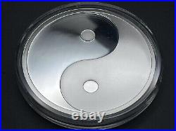 5 oz silver proof Yin Yang 2022.999 Pure COA Box Silver Shield SSG Asia Limited