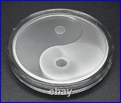 5 oz silver proof Yin Yang 2022.999 Pure COA Box Silver Shield SSG Asia Limited