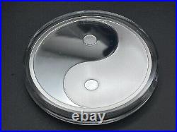5 oz silver proof Yin Yang 2022.999 Pure COA Box Silver Shield SSG Asia Limited