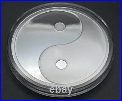 5 oz silver proof Yin Yang 2022.999 Pure COA Box Silver Shield SSG Asia Limited