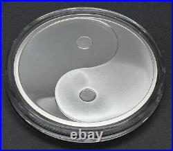 5 oz silver proof Yin Yang 2022.999 Pure COA Box Silver Shield SSG Asia Limited