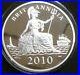 5oz Sterling Silver Proof Britannia VE Day Commemorative Medallion 2010 Boxed