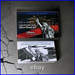 70 DCAM? 2026-S Mint 99.9% SILVER PROOF Set With Box And COA (10 Coins)