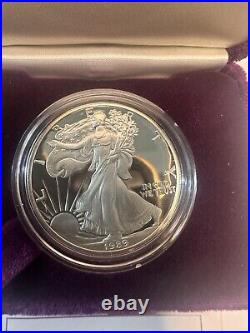 89-91,93,98 American Eagle Proof Coins. All Boxes, Display And COA 89-91,93,98 American Eagle Proof Coins. All Boxes, Display And COA