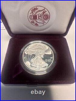 89-91,93,98 American Eagle Proof Coins. All Boxes, Display And COA 89-91,93,98 American Eagle Proof Coins. All Boxes, Display And COA