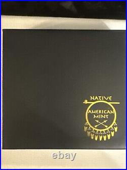 ALABAMA METEORITE #/500 COA MINT BOX 1 OZ SILVER Treasures of the US MESA GRANDE