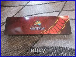 AUSTRALIA 2009 5-Coin 1 oz x 5 Silver'Discover Australia' Proof Set Wooden Box