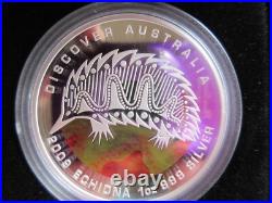 AUSTRALIA 2009 5-Coin 1 oz x 5 Silver'Discover Australia' Proof Set Wooden Box