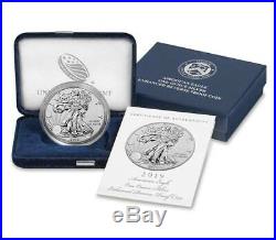 American Eagle 2019-S 1oz Silver Enhanced Reverse Proof Coin 19XE Unopened Box