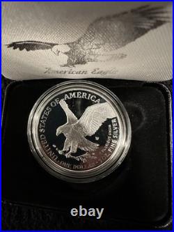 American Eagle 2026 Dual Date $1 Silver Proof- W Mint with Box & COA with OGP