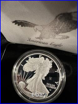 American Eagle 2026 Dual Date $1 Silver Proof- W Mint with Box & COA with OGP