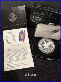 American Eagle 2026 Dual Date $1 Silver Proof- W Mint with Box & COA with OGP