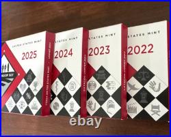 American Women's Quarter S Mint US Silver Proof'22'23'24'25 Set-5 withBox COA