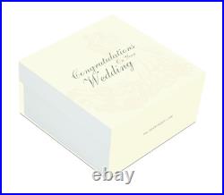 Australia 2022 WEDDING 1 OZ SILVER proof COIN with Crystal Embellishment Box GIFT
