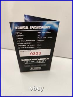 Back to the Future 1 oz Silver Proof Coin with Mr Fusion Display Box and COA NIB Back to the Future 1 oz Silver Proof Coin with Mr Fusion Display Box and COA NIB