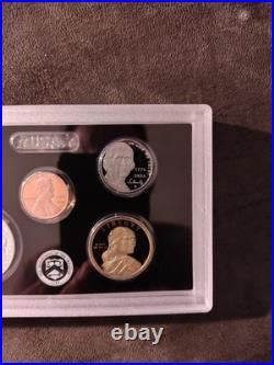 Beautiful hand Made Cherry Collector Box! With SILVER PROOF SET 250 Yrs