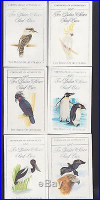 Birds of Australia Series $10 Silver Coins 1989-1994 Proof Set in Display box