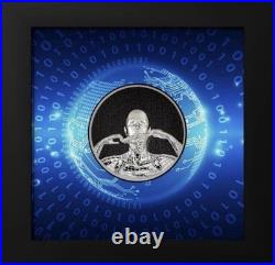 CIT Mint 2023 Cook Islands Second Skin UHR 1 oz Silver Proof withBox+COA